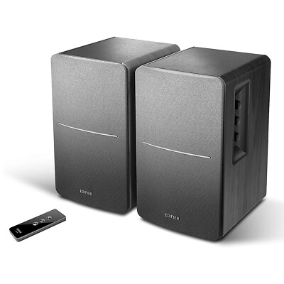 Edifier R1280T Powered Bookshelf Speakers, 2.0 Stereo Active Near Field ...