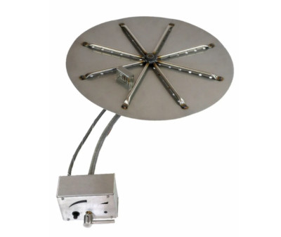 Brightstar Fires LPG Flaschengas Outdoor Feuerstelle Brenner Kit rund 18 kW UK