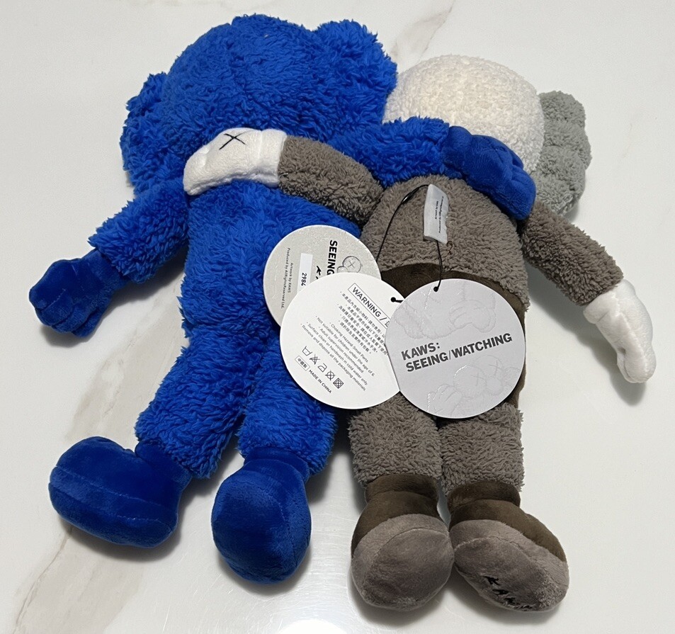 Kaws Seeing/Watching plush companion bff | eBay