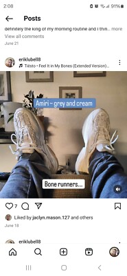 amiri bone runner size 11