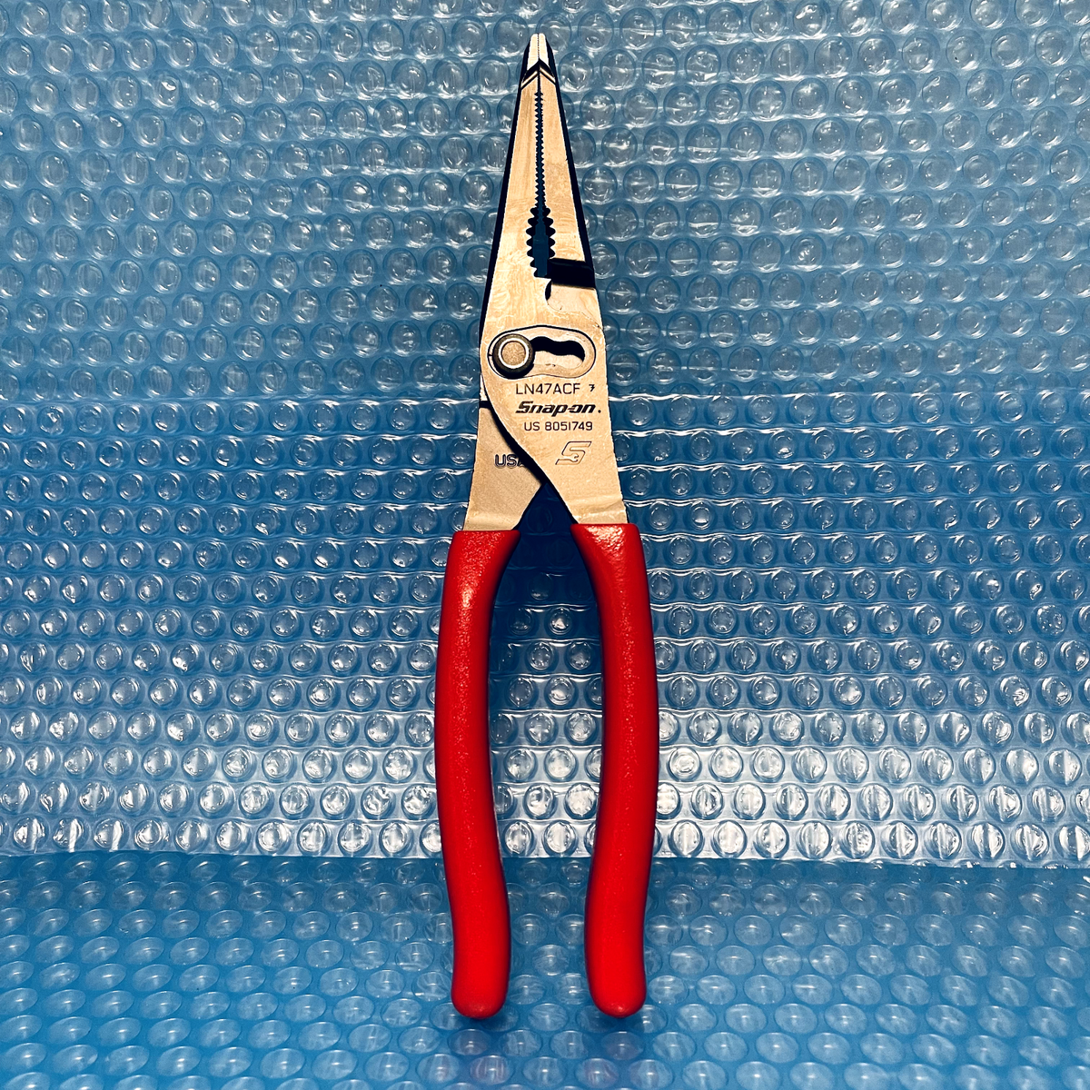 Snap On LN47ACF Needle Nose/Slip-Joint Combination Plier Unused In
