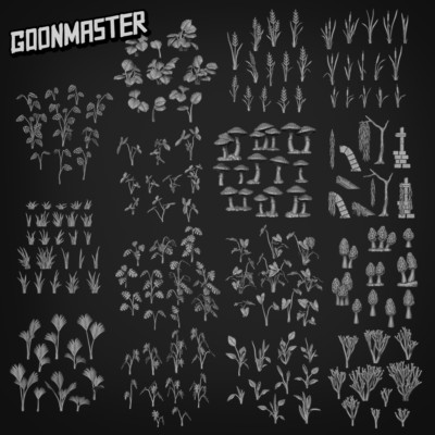 Basing Bits Bundle 202 - 216 Legion Terrain Scenery Tabletop Miniatures 28mm