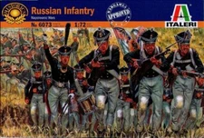 ITALERI 1:72 SOLDIERS RUSSIAN INFANTRY NAPOLEONIC WARS ART 6073