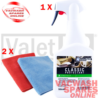 VALETPRO CLASSIC PROTECTANT 500ML / PLASTIC TRIM / INTERIOR / VINYL LEATHER