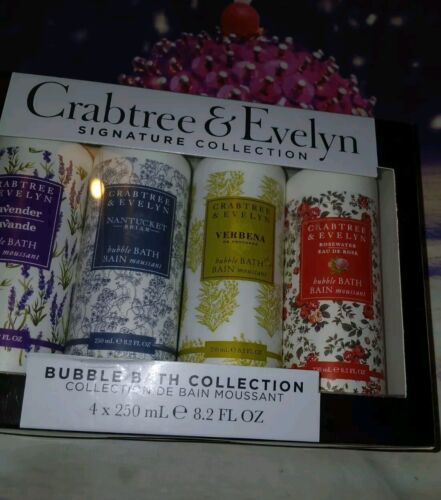 Crabtree & Evelyn Signature Collection Bubble Bath Collection 4 x 250ml - Picture 3 of 4