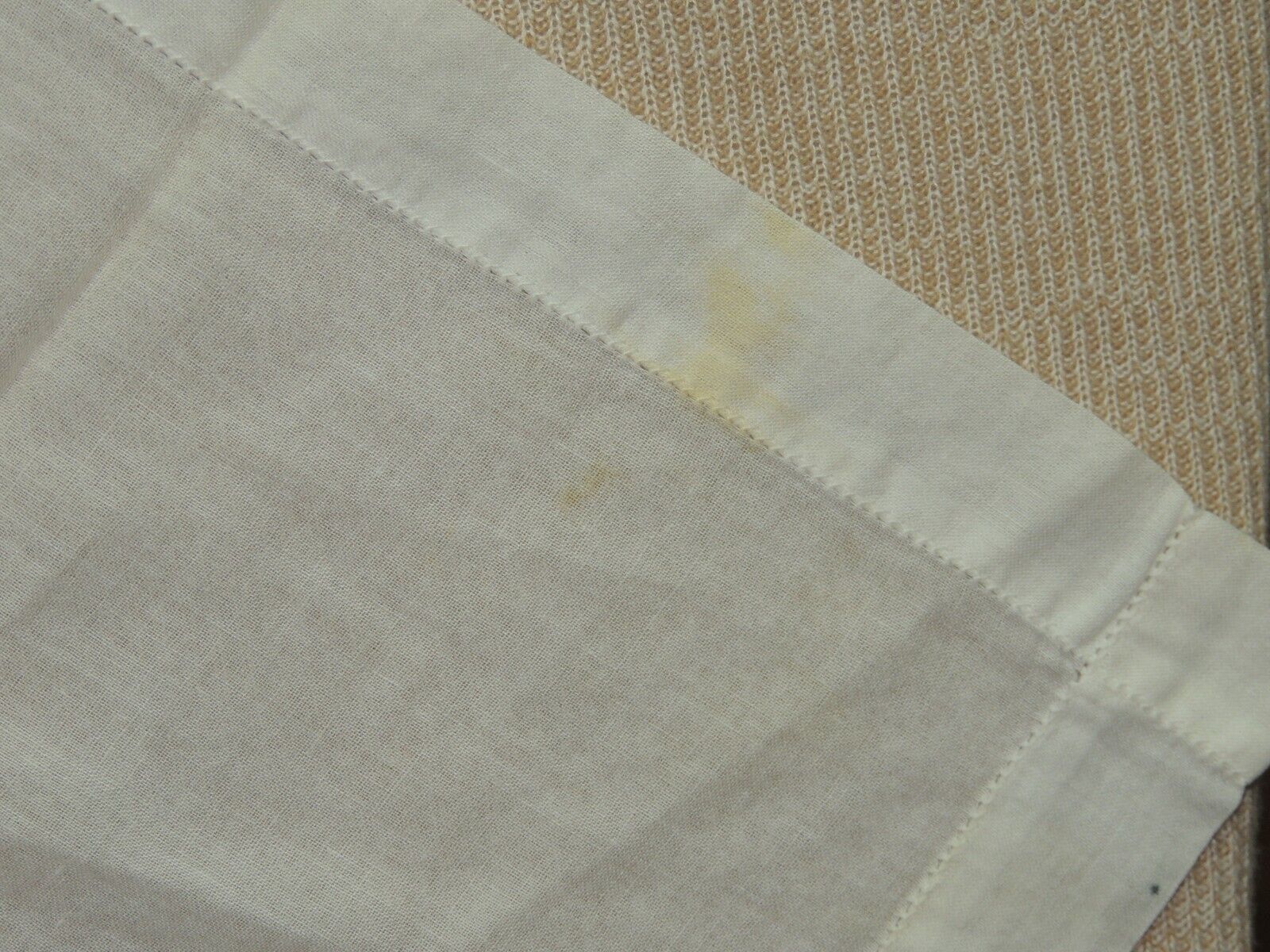 Antique Handkerchief 11"x11.5" handmade embroider… - image 3