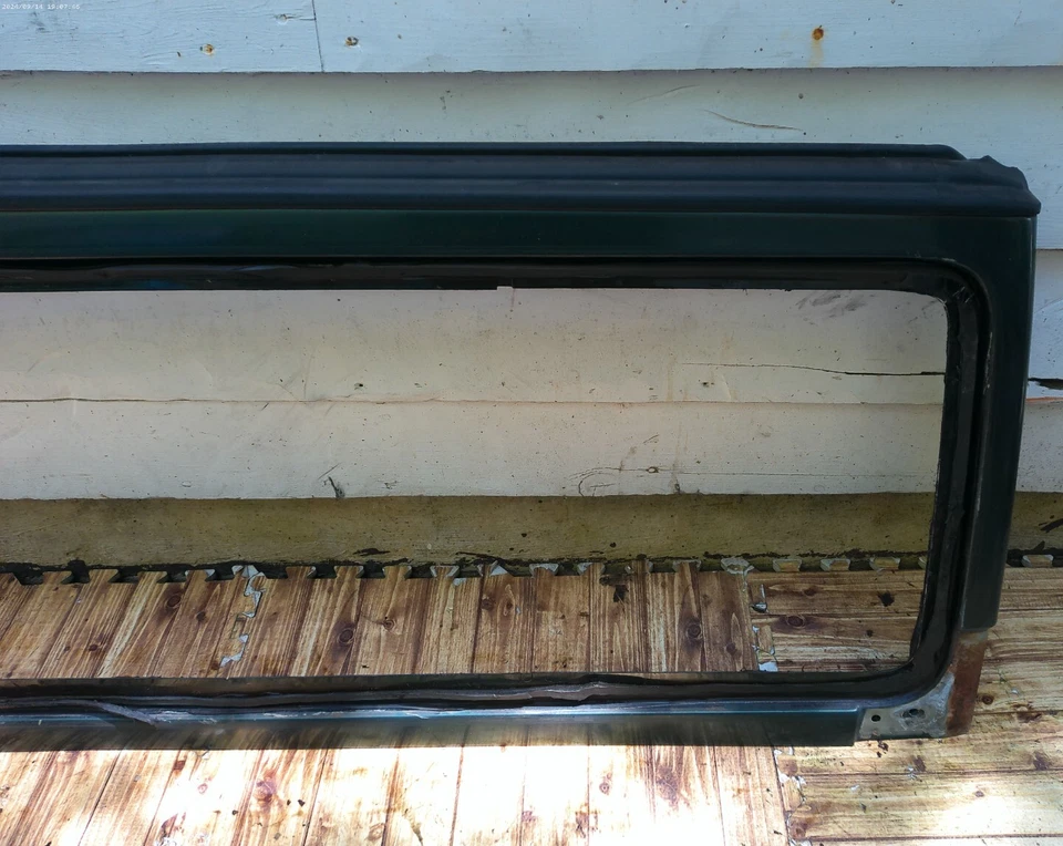 Forest Green PG8 Front Windshield FRAME OEM 97-02 Jeep TJ Wrangler FREE SHIP - Imagem 2 de 4