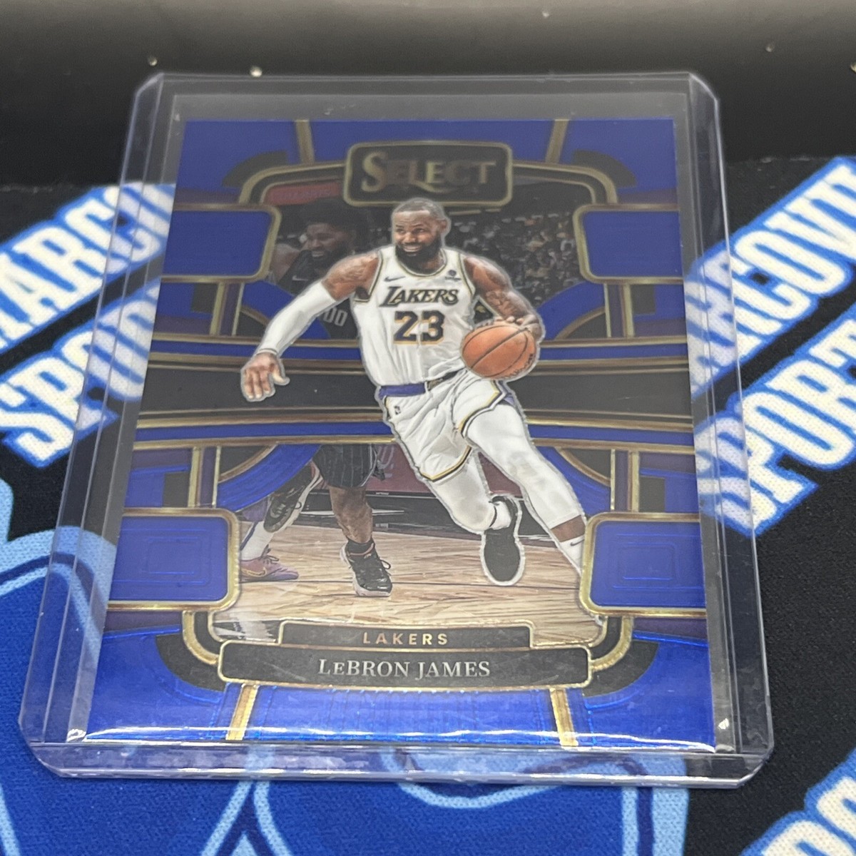 2023-24 Panini Select LeBron James #66 Concourse Blue Prizm | eBay