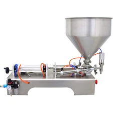 TECHTONGDA® 1 Nozzle 10-100ml Liquid Paste Fill Machine for Cream Shampoo Oil