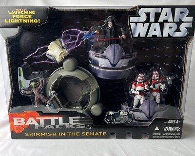 SKIRMISH IN THE SENATE - Star Wars BATTLE PACK 4 Figures ULTIMATE GALACTIC HUNT