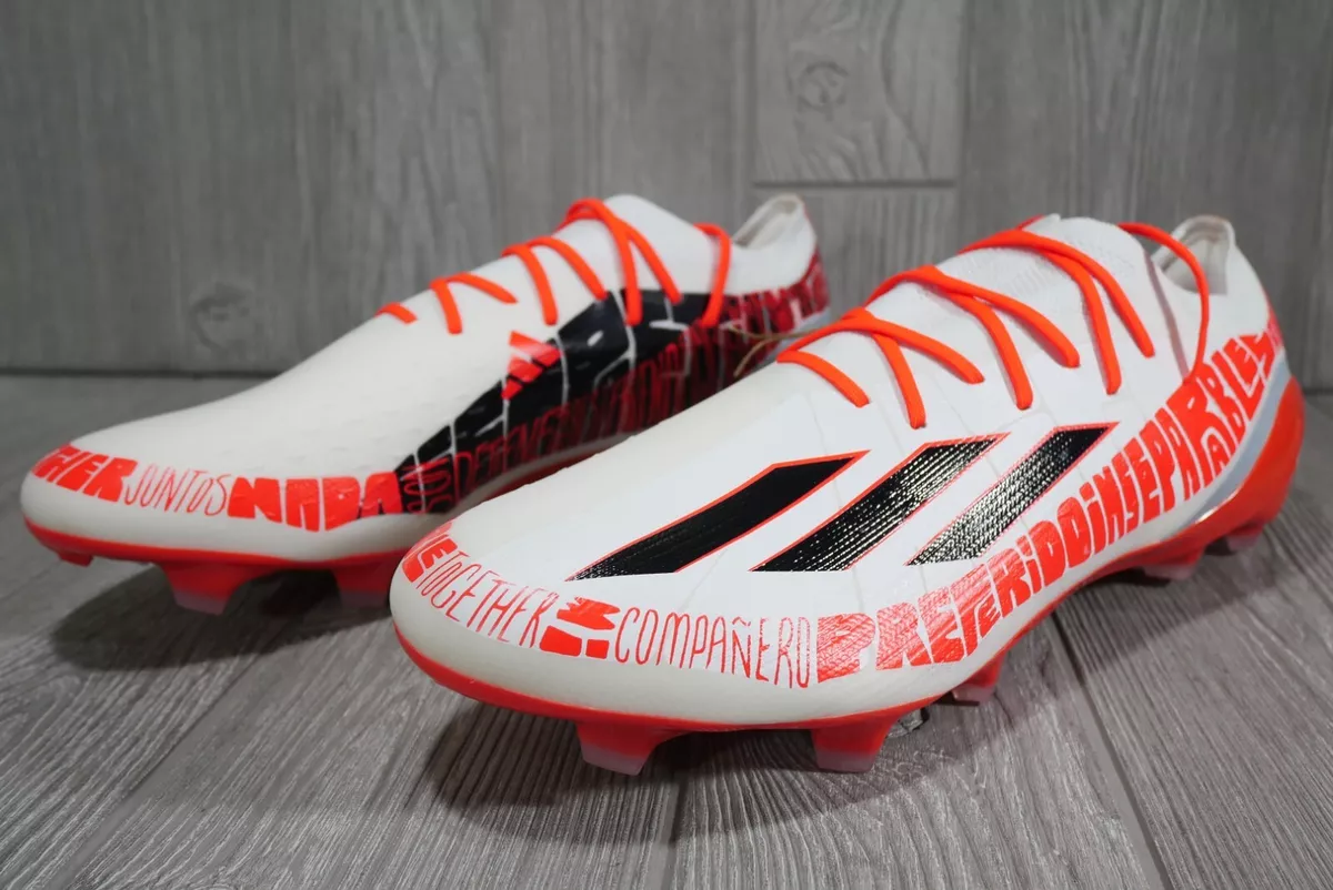 Messi cleats red and 2024 white