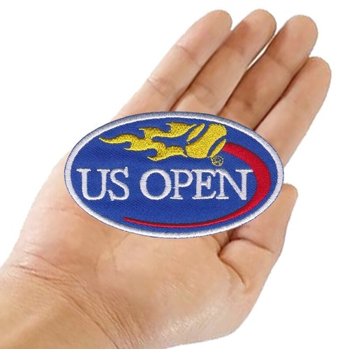 10 pcs US Open Championship Tennis Sports Logo Size 3.5"x2.0" Sew Iron On Patch - Picture 2 of 12