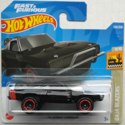 Hot Wheels 1970 Dodge Charger schwarz Fast & Furious Neu/OVP HW Mattel Auto ´70