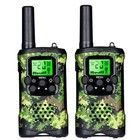 inYyter Walkie Talkie Set of 2, T48 Specified Low Power Transceiver, Green Camo