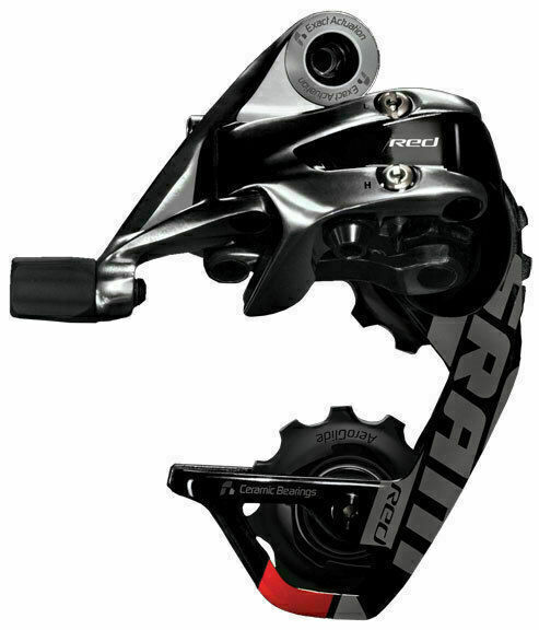 SRAM Red WiFli Rear Derailleur - 10 Speed, Medium Cage, Black/Silver