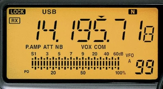 ICOM  IC718/IC78 LCD Display Screen replacement part  BRAND New! - Image 2 of 2
