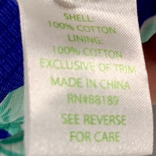 Lilly Pulitzer Lea Shift Dress Sz 4 Koala Bamboo Blue Green Vacation Easter - Picture 11 of 14