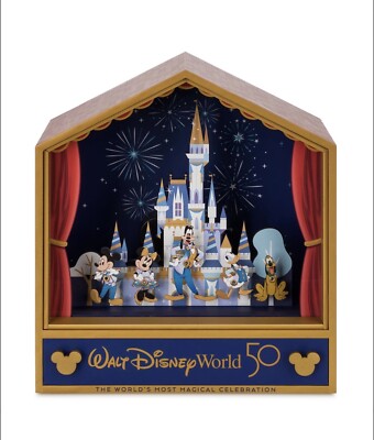 (1892)未開封 Disney Parks & Resorts Music Walt Disney World 50th Anniversary Music Box | eBay