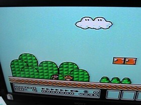 NES CONSOLE & RF SWITCH, MODEL NO. NES-001 - TESTED - CONSOLE ONLY - READ BELOW-