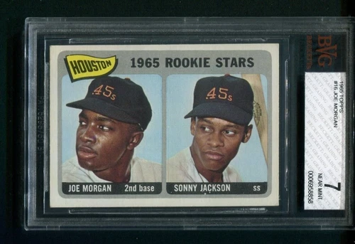 1965 Topps Joe Morgan Rookie RC Houston 45's #16 BVG 7