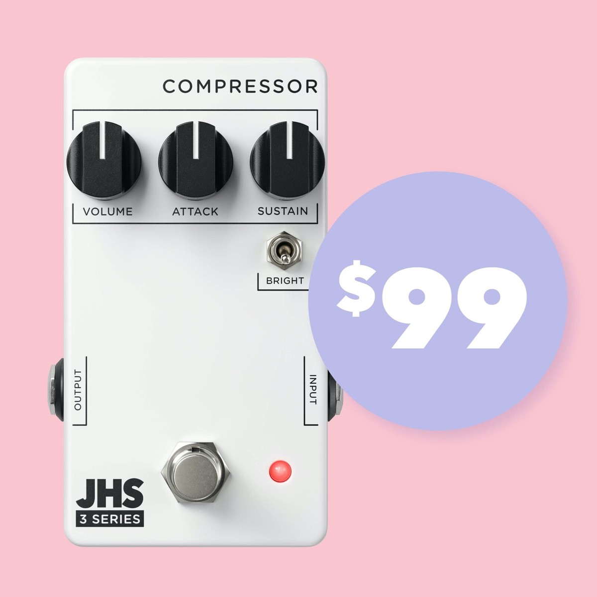 ギター JHS Pedals 3series Compressor JHS 3 Series Compressor - The Pedal Emporium