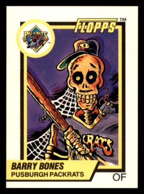 1992 Pro Set Flopps Barry Bones - Barry Bonds - Parody