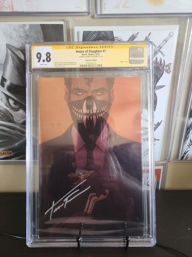 House of Slaughter #1 CGC SS 9.8 1:200  Foil Cover signed Jenny Frison