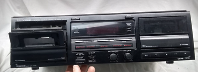 Kenwood KX-W891 Double Auto Reverse Cassette Stereo Deck For Parts