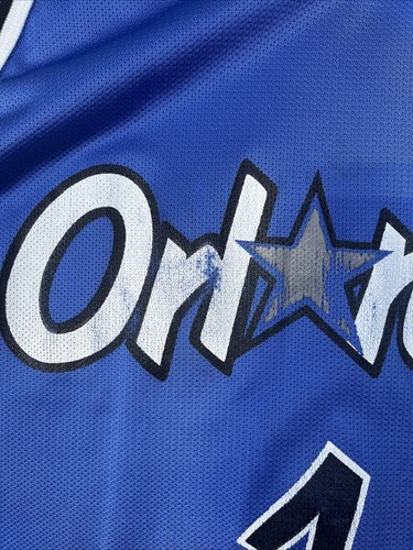Vtg Penny Hardaway #1 Orlando Magic Champion Jersey Sz 44 NBA Basketball USA - Picture 3 of 8