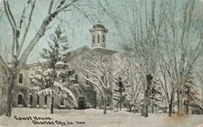 c1910 Snow Court House Charles City Iowa P491