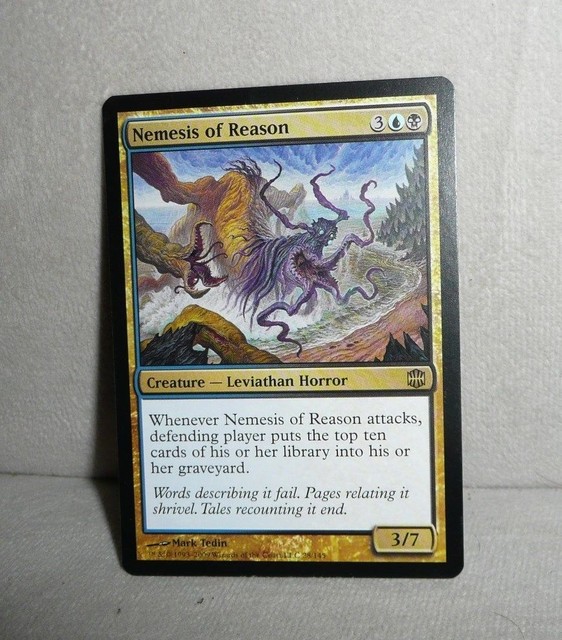 MTG Magic the Gathering Card X1 Nemesis of Reason Alara Reborn EX/NM