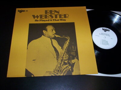 Ben Webster  ''He Played it That Way'' LP IAJRC    IAJRC 30 Canada