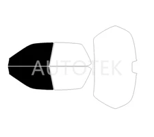 PreCut Film Front Two Door Windows Any Tint Shade % For Acura Vigor 1992-1995