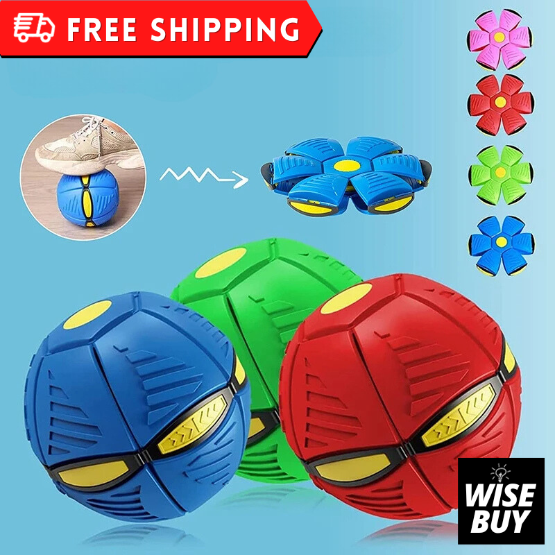 Flying Saucer Ball Interactive Outdoor Sports Training Games Dog Throw