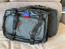 1 Paar klassische vielseitige Motorrad-Packtaschen SCHUH ca. 2x22 Liter NEU OVP