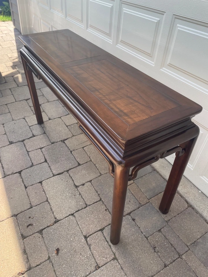 Baker Furniture Console Table Far East Collection - Image 3 of 4