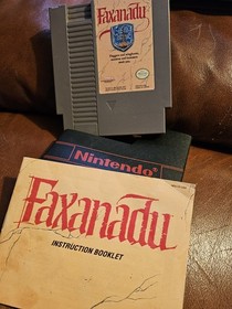Lot Of 5 NES Nintendo Games Tested Working Faxanadu, Etc