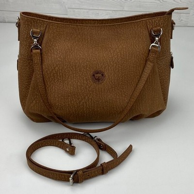 Rockbun Genuine Leather Hobo Brown Hobo Shoulder OR Crossbody Strap Bag