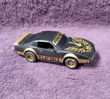 Tyco Pontiac Firebird Turbo Trans Am Black Gold HO Scale Slot Car