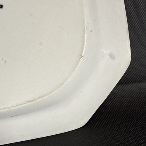 Antique c. 1830s 13.25”x 10.25” Alleghany Mulberry Porcelain Platter England TG - Picture 18 of 18