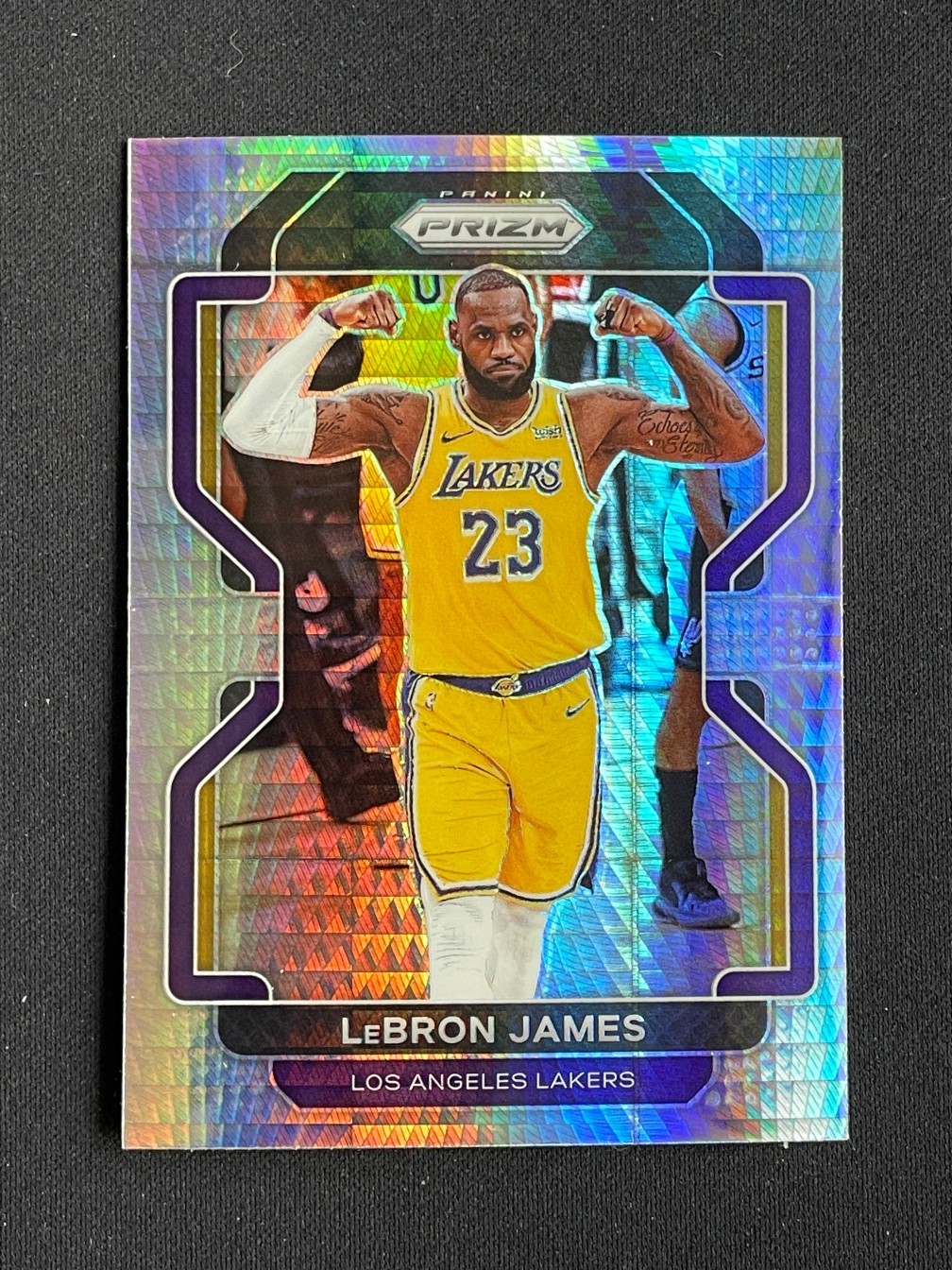 LeBron James 2021-22 Panini Prizm Hyper Prizm #91