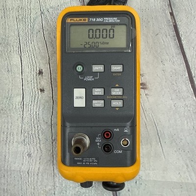 Fluke 718 30G Pressure Calibrator, 12-30 PSI BR | eBay
