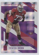 2017 Panini Unparalleled Purple 9/99 Trenton Brown #196 1m1a