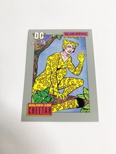 Golden Age Cheetah 1992 Impel DC Cosmic Series 1 Card # 22