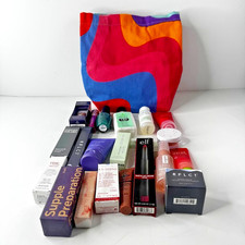 Lot of 20 Deluxe / Travel Size Hair, Skin Care, Makeup Beauty Product Samples