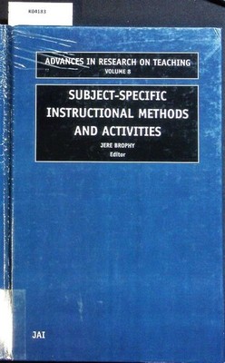 Subject-specific instructional methods and activities. Advances in research on t