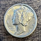 1939 S Mercury Dime Silver Uncirculated Business Strike Uncertified