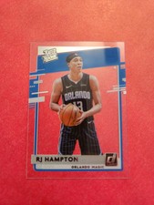 RJ HAMPTON  2020/21 PANINI DONRUSS  CLEARLY  #84 RATED ROOKIE  MAGIC