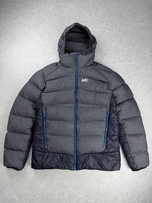 Millet Advance Down Jacket Grey Hooded Puffer Duties Paid (USA)