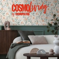 Vliestapete Blumen Exotisch Creme Orange GrüN 79062-4 Cosmoliving (5,04€/1Qm)